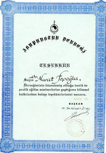Dr. Murat Topoglu - Diploma 16