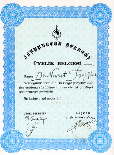 Dr. Murat Topoglu - Diploma 17
