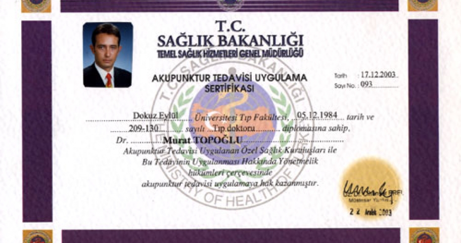 Dr. Murat Topoglu - Diploma 22
