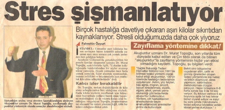 Dr. Murat TOPOĞLU Gazete ve Dergi Haberleri - 11