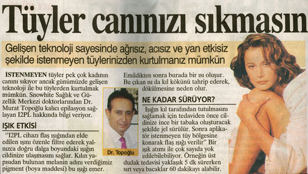 Dr. Murat TOPOĞLU Gazete ve Dergi Haberleri - 39