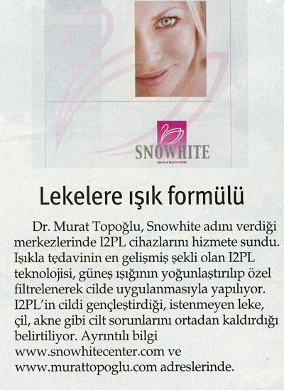 Dr. Murat TOPOĞLU Gazete ve Dergi Haberleri - 44