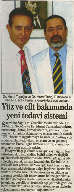 Dr. Murat TOPOĞLU Gazete ve Dergi Haberleri - 48